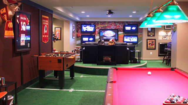 The Sports Lover's Man Cave