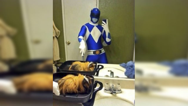 The Power Ranger Selfie 