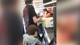 Lady Goes Ballistic Over Young Man Using Food Stamps To Feed His Family